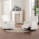 COMHOMA Manual Textile 360° Swivel Manual Rocker Recliner H7030