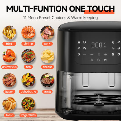 QIDO Air Fryer 8-in-1 with 5 QT Capacity AF01