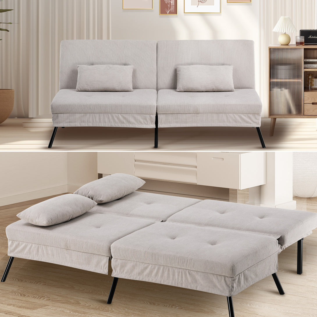 COMHOMA Convertible Futon Sofa Bed B001