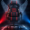 Halloween BONESQUAD Edition | Ergonomic Chair with Pillow & Footrest