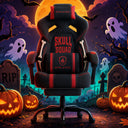 Halloween BONESQUAD Edition | Ergonomic Chair with Pillow & Footrest