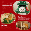COMHOMA® Christmas Cat Tree Tower PET-XMAS
