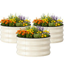 Metal Raised Garden Bed with Gloves Tools OT-GD02