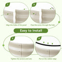 Metal Raised Garden Bed with Gloves Tools OT-GD02