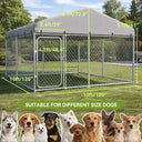 Outdoor Dog Kennel with All Weather Resistant Roof OT-GD05