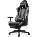 GTPLAYER Gaming Chair with Footrest, Swivel Rocker with Headrest and Lumbar Support GT002NAF