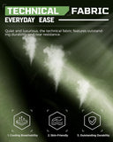 GTPLAYER Big and Tall Gaming Chair 350lbs with Footrest LR408