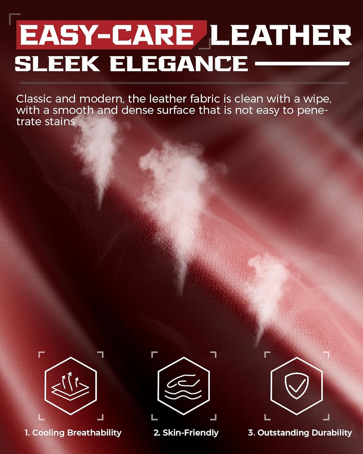 GTPLAYER Big and Tall Gaming Chair 350lbs with Footrest LR408