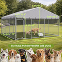 COMHOMA Outdoor Dog Kennel with Roof OT-GD05