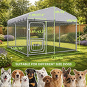 COMHOMA Outdoor Dog Kennel with Roof OT-GD05