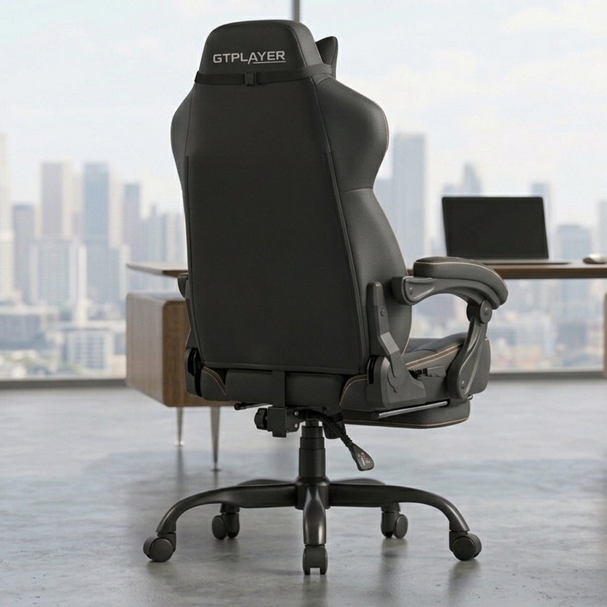 Halloween STARBASE Edition | Ergonomic Chair with Pillow & Footrest
