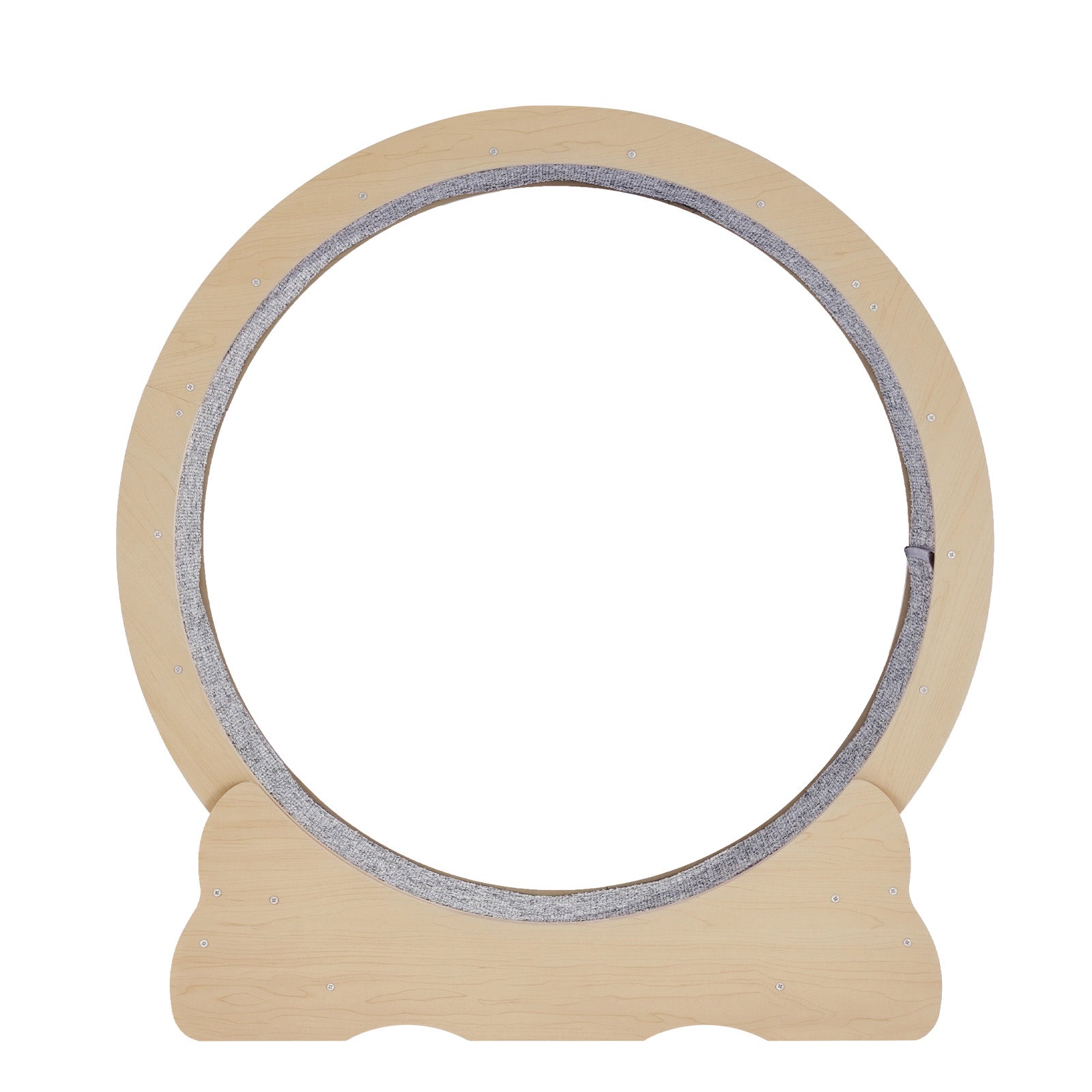 GTRACING Large Cat Exercise Wheel with Detachable Carpet & Teaser/Stickers, PET-CEW01-BLK