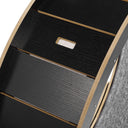 GTRACING Large Cat Exercise Wheel with Detachable Carpet & Teaser/Stickers, PET-CEW01-BLK