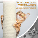 68 inch Multi-Level Cat Tree with Hammocks, Hanging Basket, Scratching Posts - Perfect for Multiple Cats CHT1