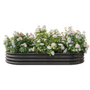 Metal Raised Garden Bed with Gloves Tools OT-GD02