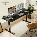 Electric Standing Desk Height Adjustable Desk for Home and Office Computer Table Gaming Desk Modern Luxiury Table 55'   Lift-up Desk