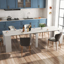 Multifunctional extendable console table