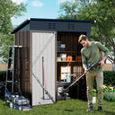 COMHOMA Outdoor Metal Storage Shed B106