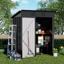 COMHOMA Outdoor Metal Storage Shed B106
