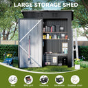 COMHOMA Outdoor Metal Storage Shed B106