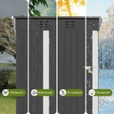 COMHOMA Outdoor Metal Storage Shed B106