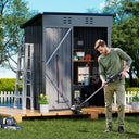 COMHOMA Outdoor Metal Storage Shed B106