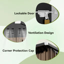 COMHOMA Outdoor Metal Storage Shed B106