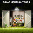 COMHOMA Outdoor Metal Storage Shed B106