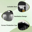 COMHOMA Outdoor Metal Storage Shed B106