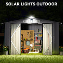 COMHOMA Outdoor Metal Storage Shed B106