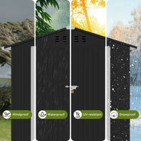 Weather resistance: wind, rain, UV and snow