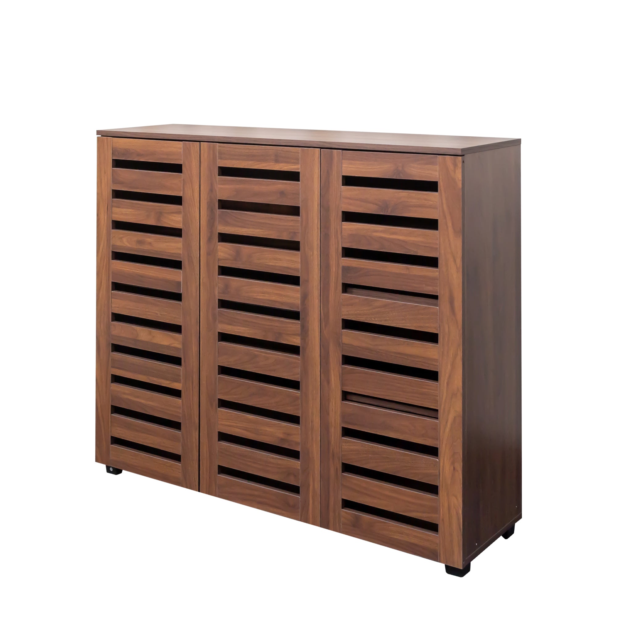 Shoe Cabinet, 5-Tier Shoe Storage Cabinet with Adjustable Shelves