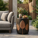 Outdoor LightWeight Concrete Side Table,Copper_73440.00