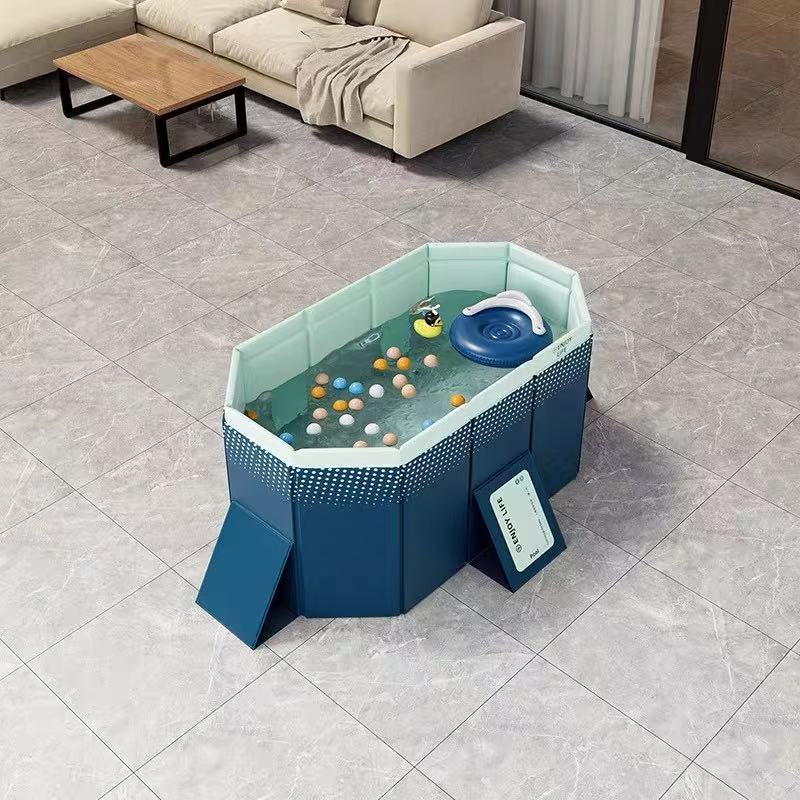1.6 PVC inflatable folding swimming pool