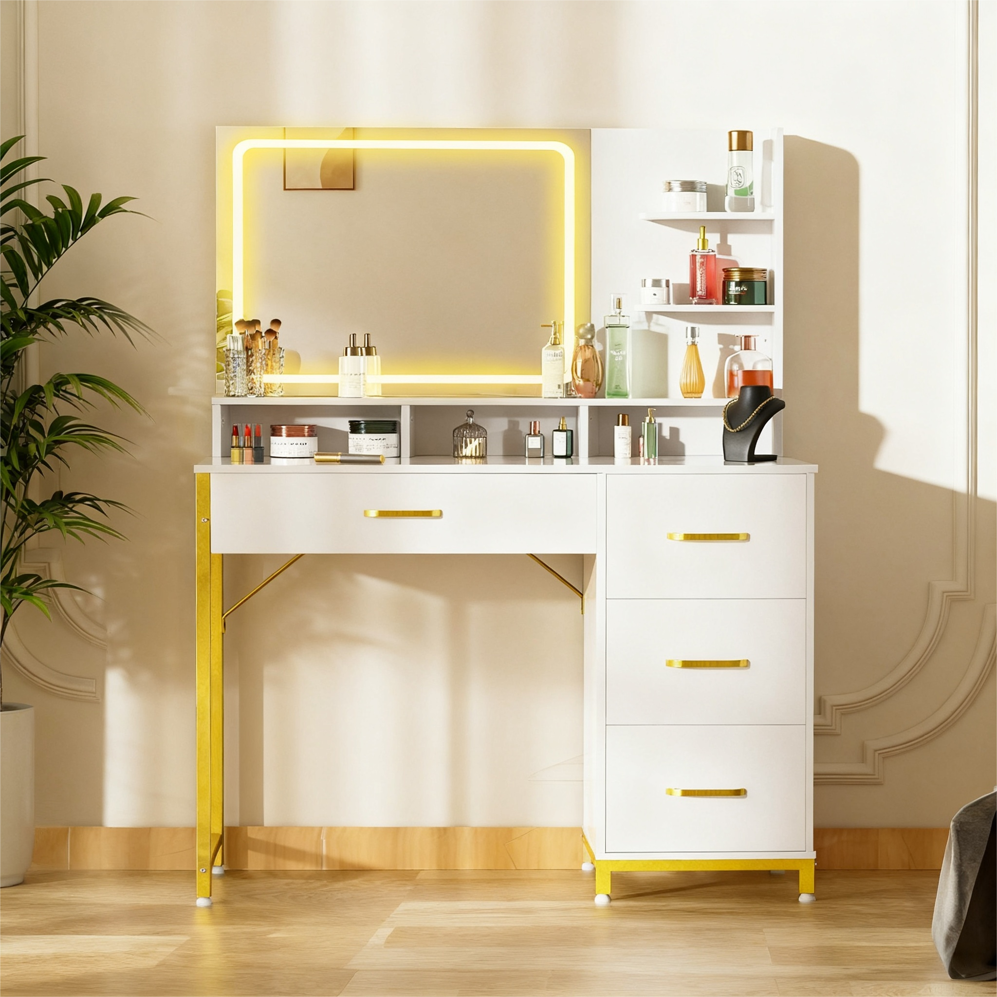 COMHOMA Vanity Desk B1006 WMT