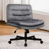 COMHOMA® Armless Adjustable Criss Cross Vanity Computer Chair CH310