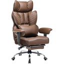 COMHOMA Upgraded Big and Tall Office Chair 400LBS with Pillow, Adjustable Armrest CH510