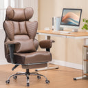COMHOMA Upgraded Big and Tall Office Chair 400LBS with Pillow & Adjustable Armrest CH510/CH511