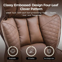 COMHOMA Upgraded Big and Tall Office Chair 400LBS with Pillow, Adjustable Armrest CH510