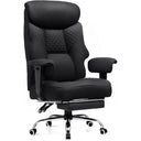 [Mid-Year Sale] COMHOMA Upgraded Big and Tall Office Chair 400LBS with Pillow & Adjustable Armrest CH510/CH511