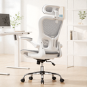 COMHOMA Rocking Mesh Office Chair with 3D Armrests and Headrest CH90