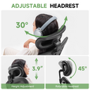 COMHOMA Rocking Mesh Office Chair with 3D Armrests and Headrest CH90