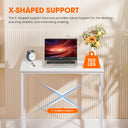 COMHOMA 32 inch Non-Adjustable Height Office Desk DH01