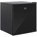 HOMCOM Mini Freezer Countertop, 1.1 Cu.Ft Compact Upright Freezer with Removable Shelves, Reversible Door for Home, Dorm, Apartment and Office, gray