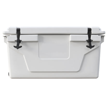 White color ice cooler box 65QT camping ice chest beer box outdoor fishing cooler