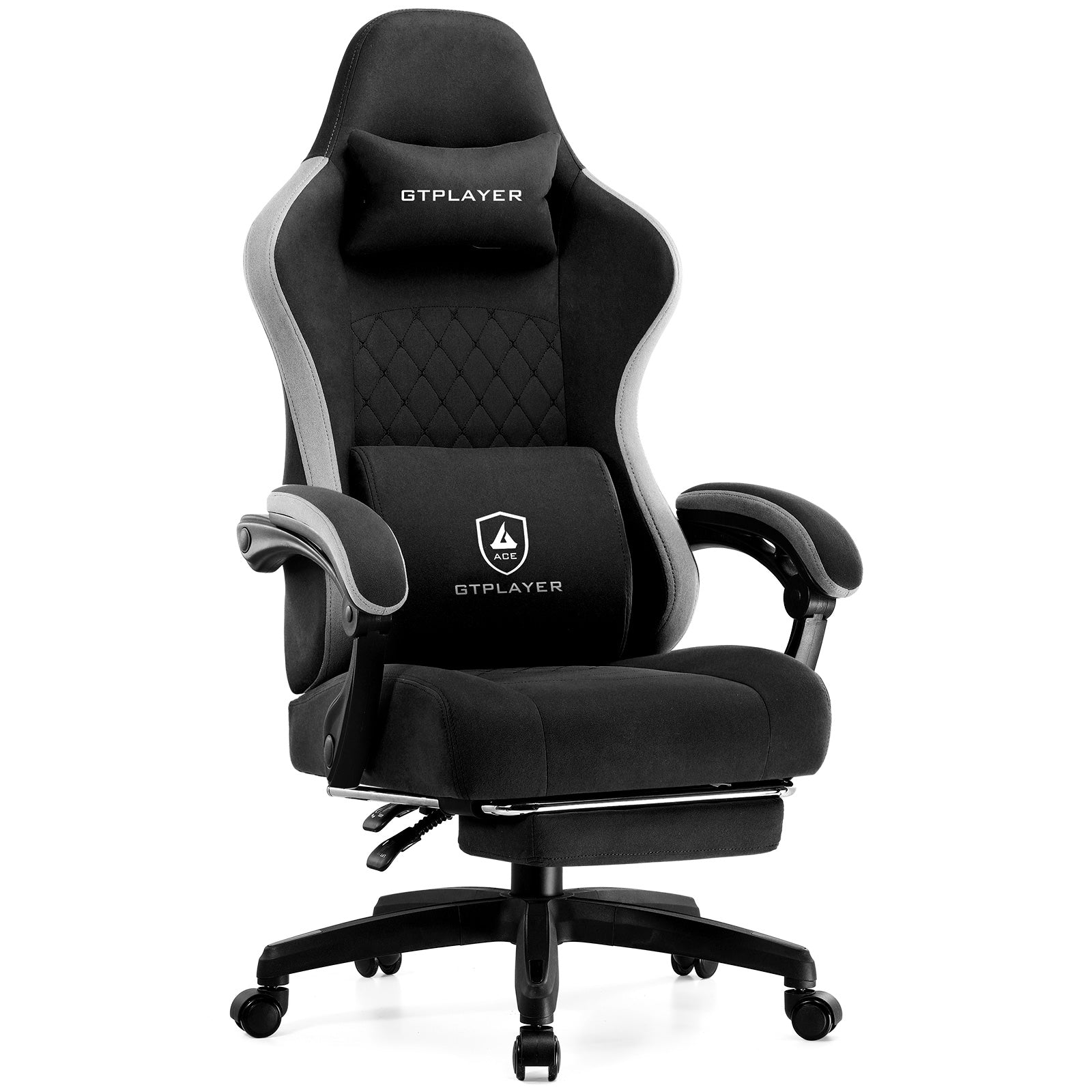 GTPLAYER High Back Ergonomic Computer Chair with Lumbar Support & Foot ...
