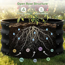 COMHOMA Metal Raised Garden Bed with Gloves Tools OT-GD02