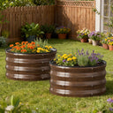 Metal Raised Garden Bed with Gloves Tools OT-GD02