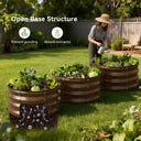 Metal Raised Garden Bed with Gloves Tools OT-GD02