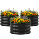 Metal Raised Garden Bed with Gloves Tools OT-GD02